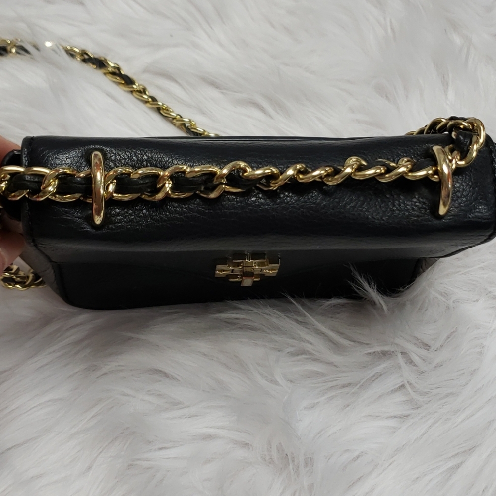 Tory Burch Black Silver Crossbody - Picture 8 of 16
